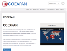 Tablet Screenshot of coexpan.com